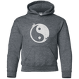 Sweatshirts Dark Heather / YS Yin Yang Surfer Youth Hoodie