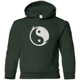 Sweatshirts Forest Green / YS Yin Yang Surfer Youth Hoodie