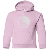 Sweatshirts Light Pink / YS Yin Yang Surfer Youth Hoodie