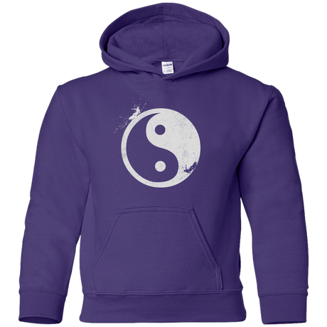 Sweatshirts Purple / YS Yin Yang Surfer Youth Hoodie