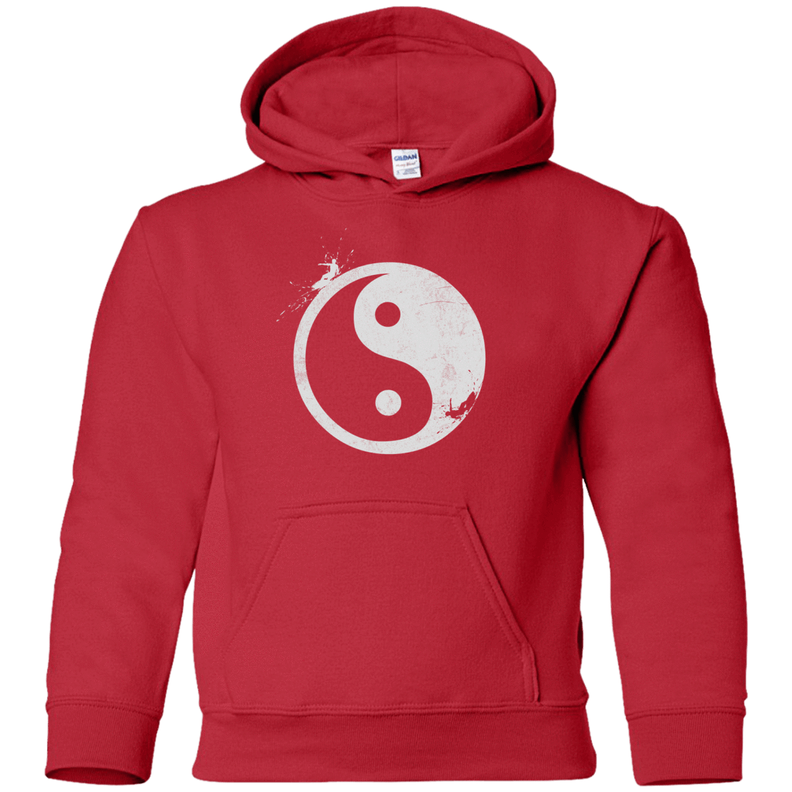 Sweatshirts Red / YS Yin Yang Surfer Youth Hoodie