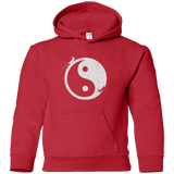 Sweatshirts Red / YS Yin Yang Surfer Youth Hoodie