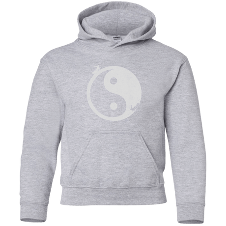 Sweatshirts Sport Grey / YS Yin Yang Surfer Youth Hoodie