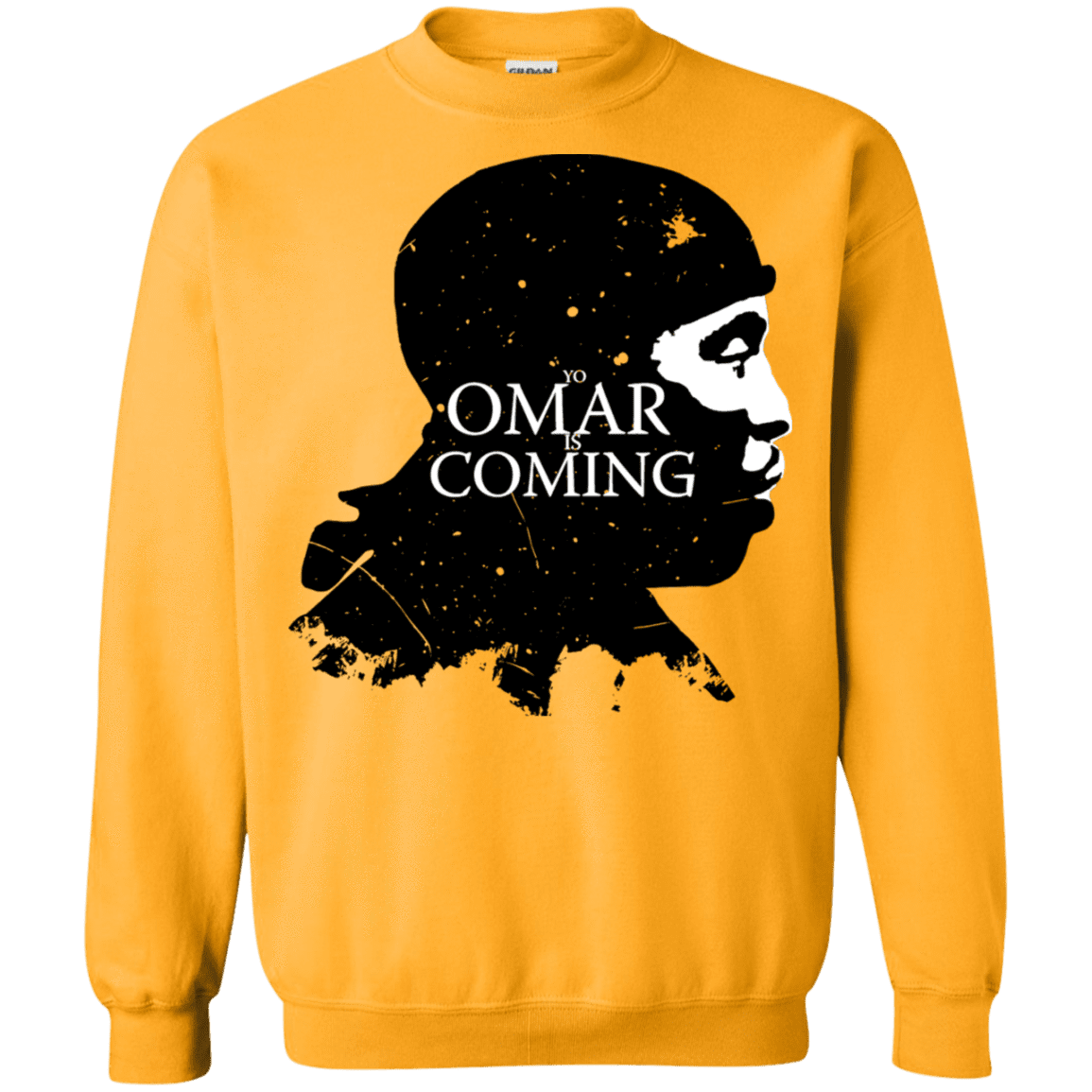 Sweatshirts Gold / S Yo Omar Is Coming Crewneck Sweatshirt