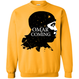 Sweatshirts Gold / S Yo Omar Is Coming Crewneck Sweatshirt