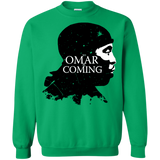 Sweatshirts Irish Green / S Yo Omar Is Coming Crewneck Sweatshirt