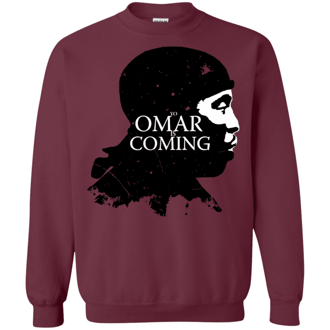 Sweatshirts Maroon / S Yo Omar Is Coming Crewneck Sweatshirt