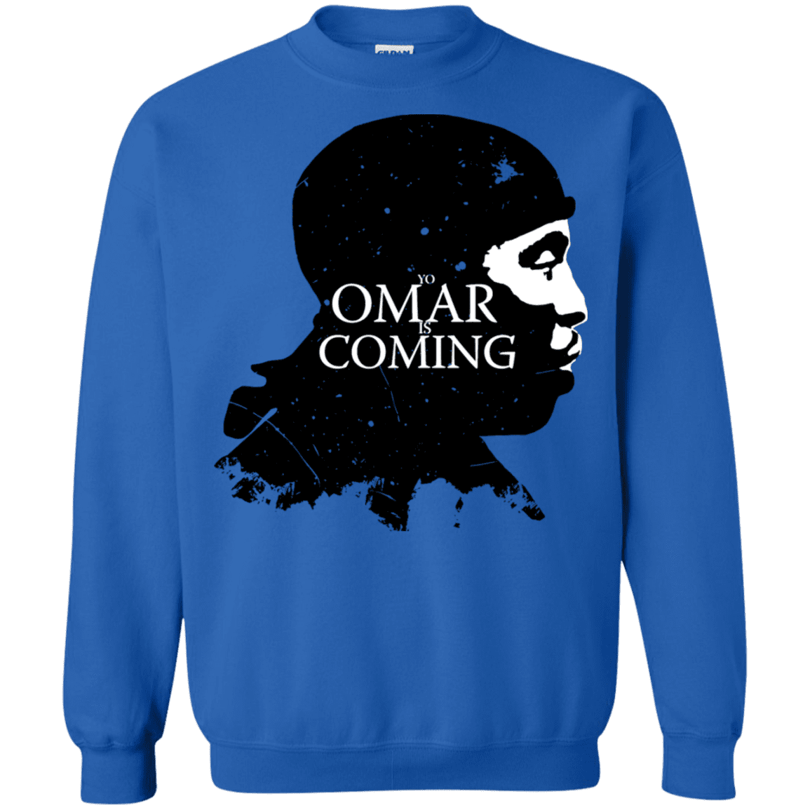 Sweatshirts Royal / S Yo Omar Is Coming Crewneck Sweatshirt