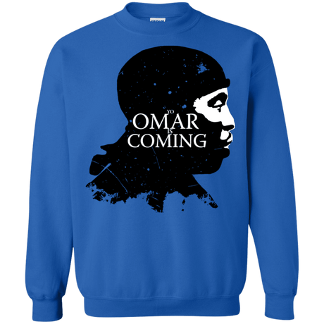 Sweatshirts Royal / S Yo Omar Is Coming Crewneck Sweatshirt