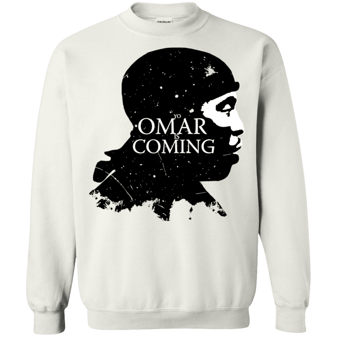 Sweatshirts White / S Yo Omar Is Coming Crewneck Sweatshirt