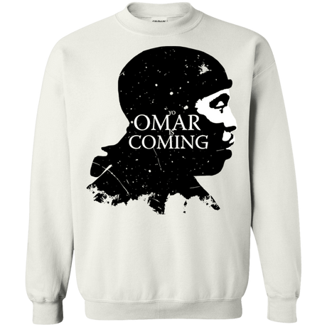 Sweatshirts White / S Yo Omar Is Coming Crewneck Sweatshirt