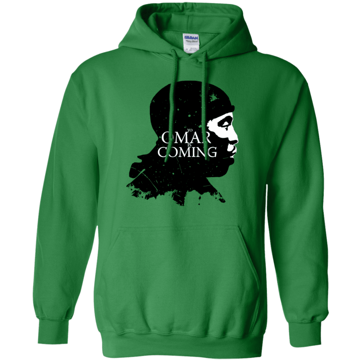 Sweatshirts Irish Green / S Yo Omar Is Coming Pullover Hoodie