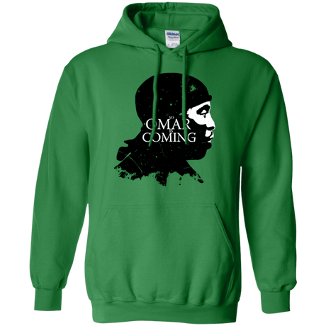 Sweatshirts Irish Green / S Yo Omar Is Coming Pullover Hoodie