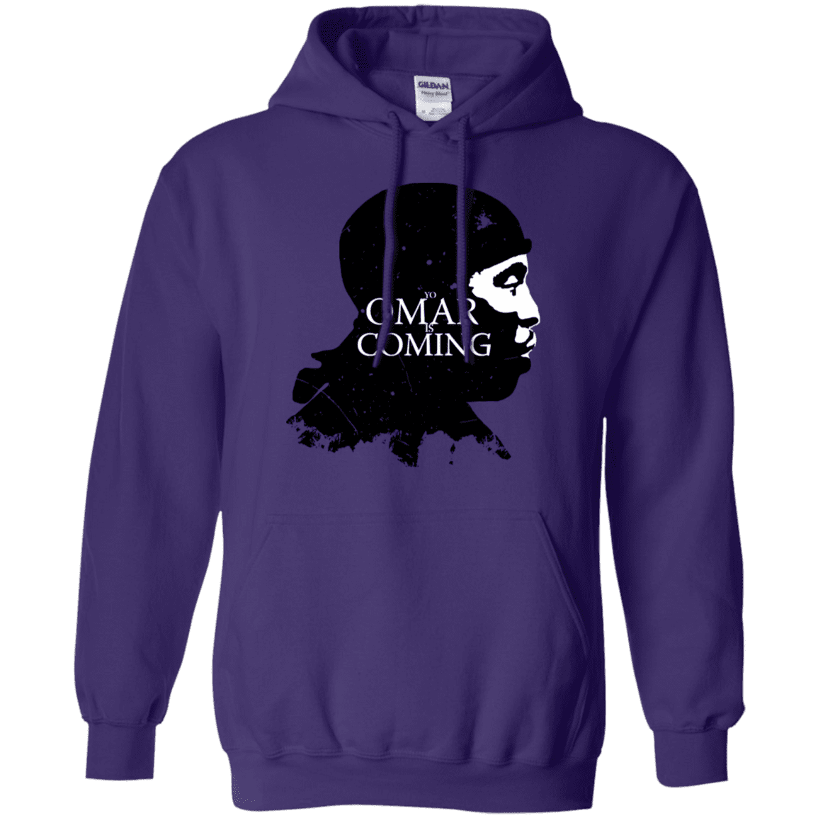 Sweatshirts Purple / S Yo Omar Is Coming Pullover Hoodie