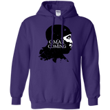 Sweatshirts Purple / S Yo Omar Is Coming Pullover Hoodie