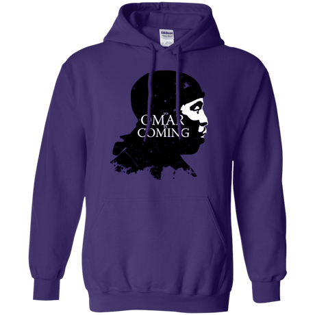 Sweatshirts Purple / S Yo Omar Is Coming Pullover Hoodie