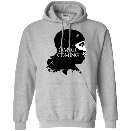 Sweatshirts Sport Grey / S Yo Omar Is Coming Pullover Hoodie