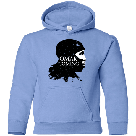 Sweatshirts Carolina Blue / YS Yo Omar Is Coming Youth Hoodie