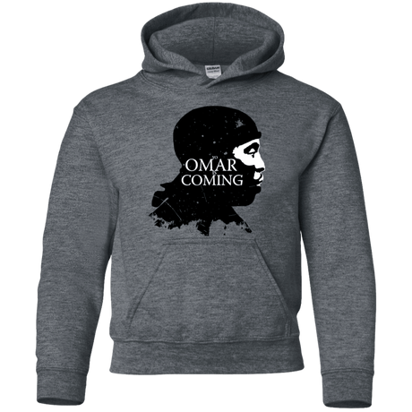 Sweatshirts Dark Heather / YS Yo Omar Is Coming Youth Hoodie