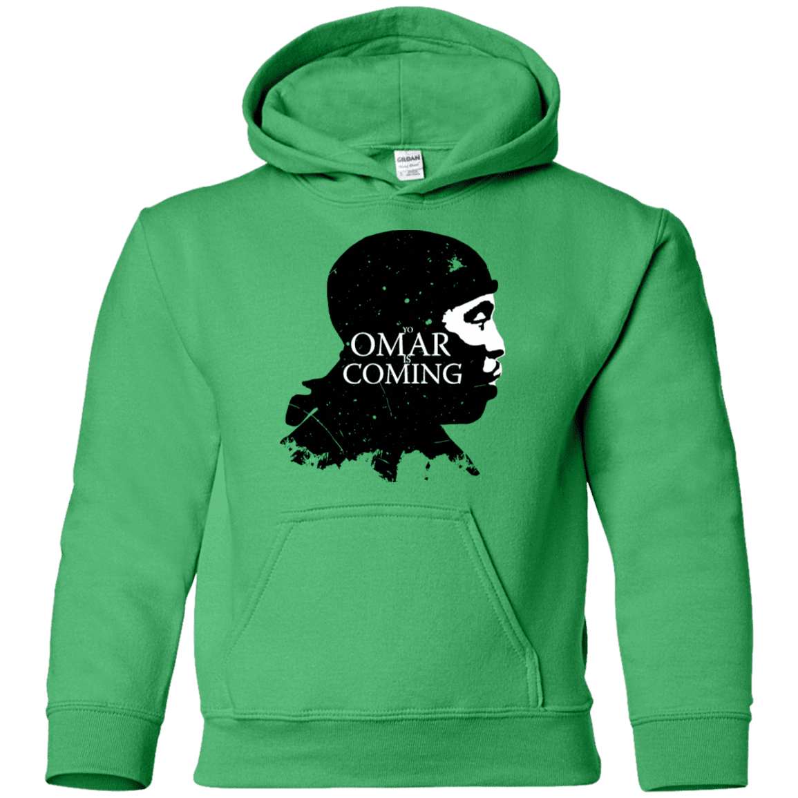 Sweatshirts Irish Green / YS Yo Omar Is Coming Youth Hoodie