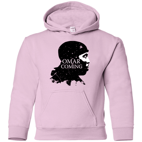 Sweatshirts Light Pink / YS Yo Omar Is Coming Youth Hoodie