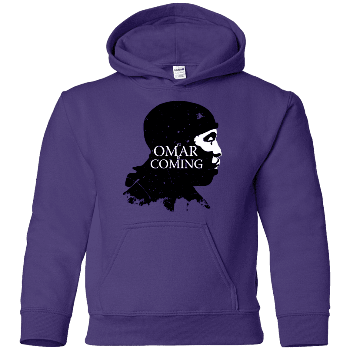 Sweatshirts Purple / YS Yo Omar Is Coming Youth Hoodie