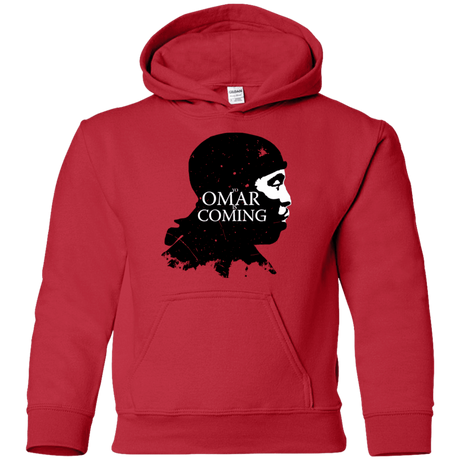 Sweatshirts Red / YS Yo Omar Is Coming Youth Hoodie