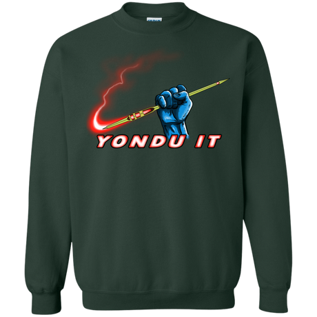 Sweatshirts Forest Green / S Yondu It Crewneck Sweatshirt