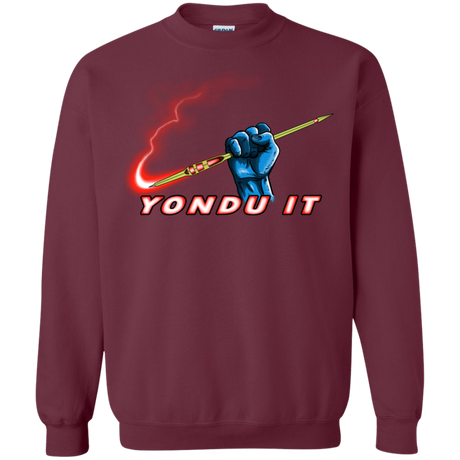 Sweatshirts Maroon / S Yondu It Crewneck Sweatshirt