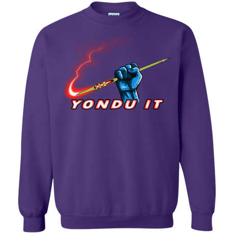 Sweatshirts Purple / S Yondu It Crewneck Sweatshirt