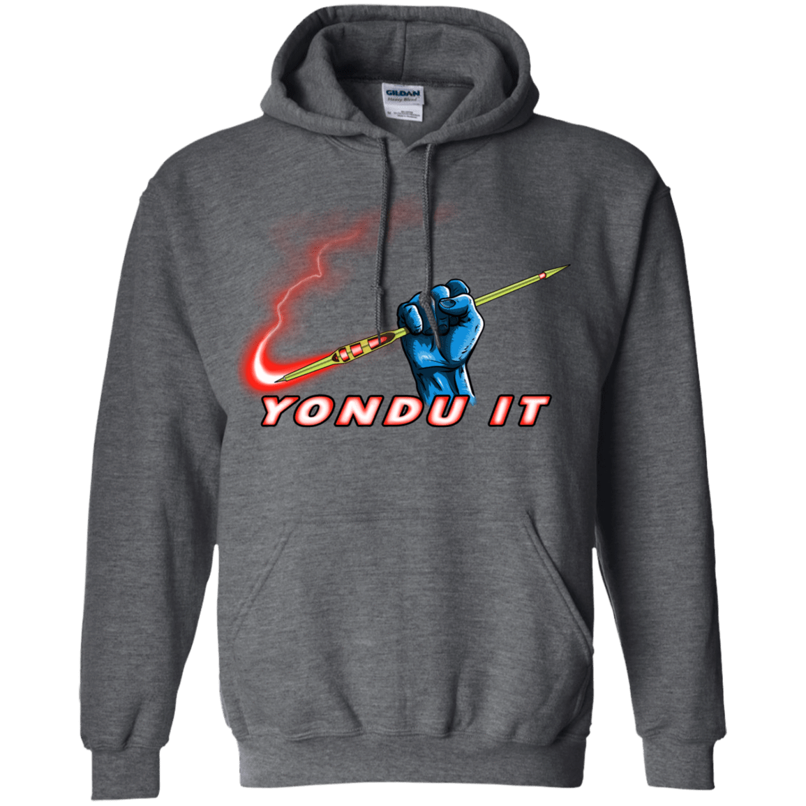 Sweatshirts Dark Heather / S Yondu It Pullover Hoodie