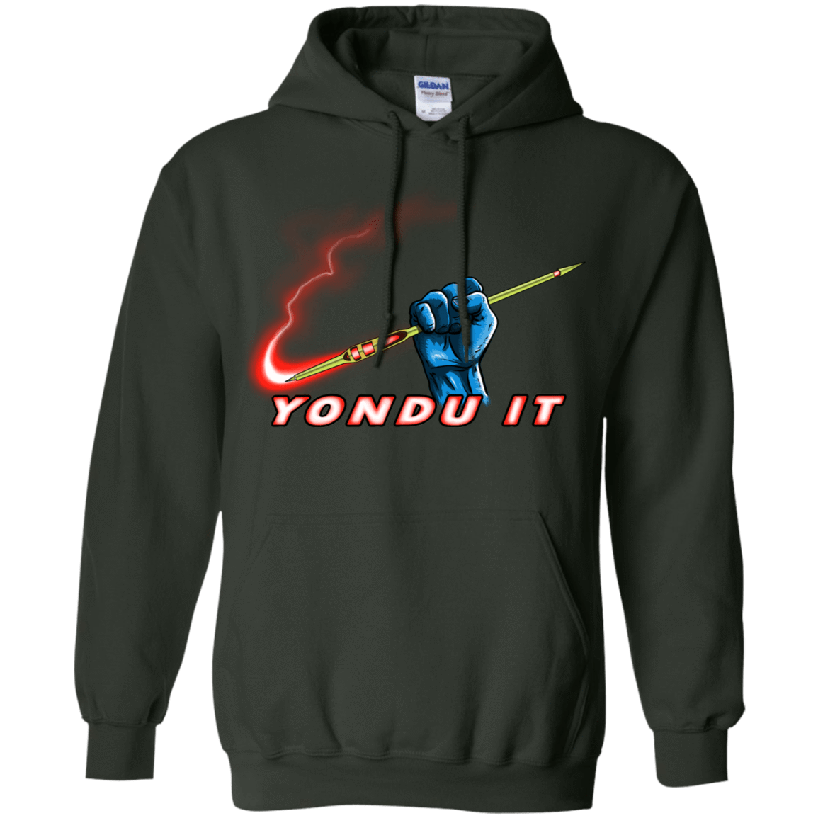 Sweatshirts Forest Green / S Yondu It Pullover Hoodie