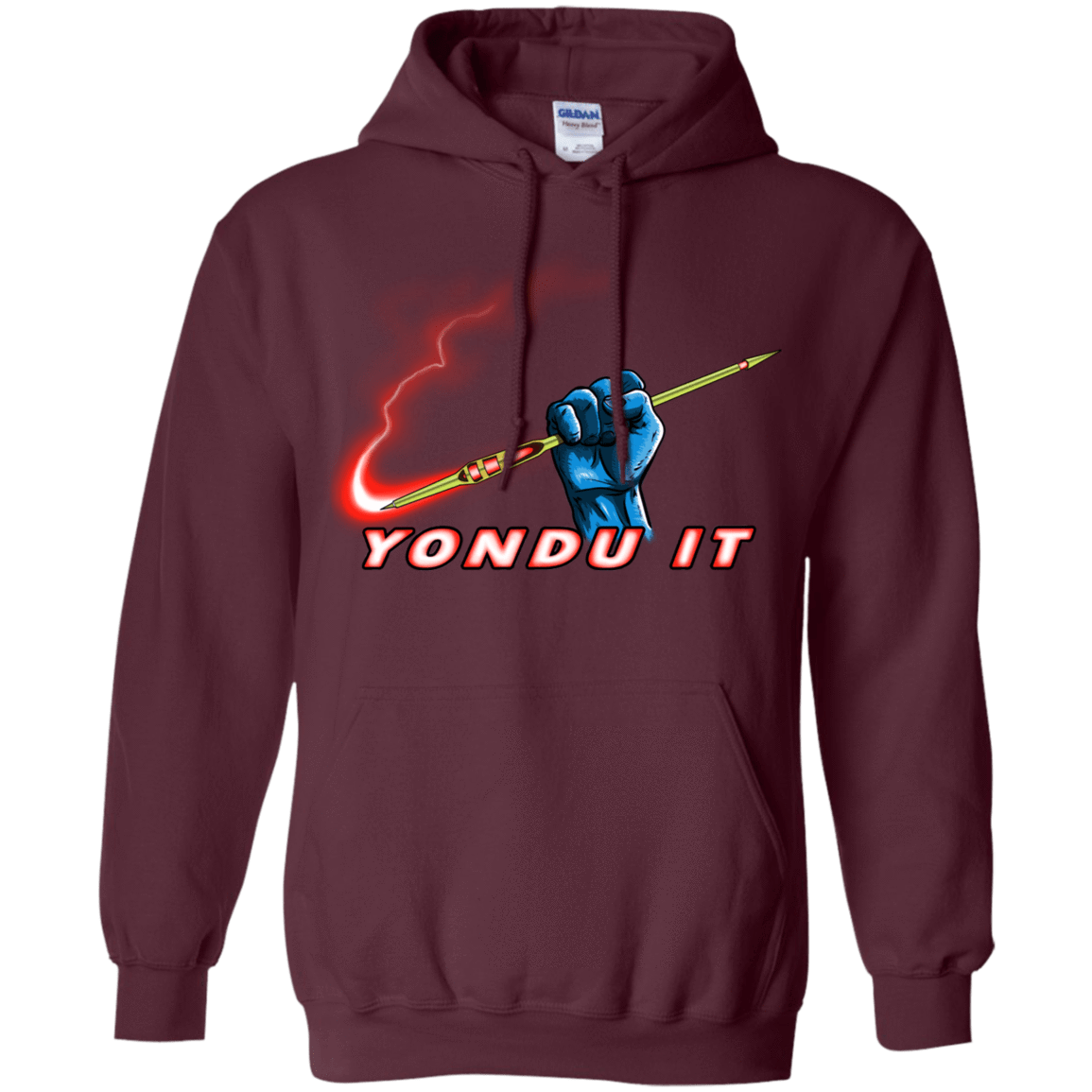 Sweatshirts Maroon / S Yondu It Pullover Hoodie