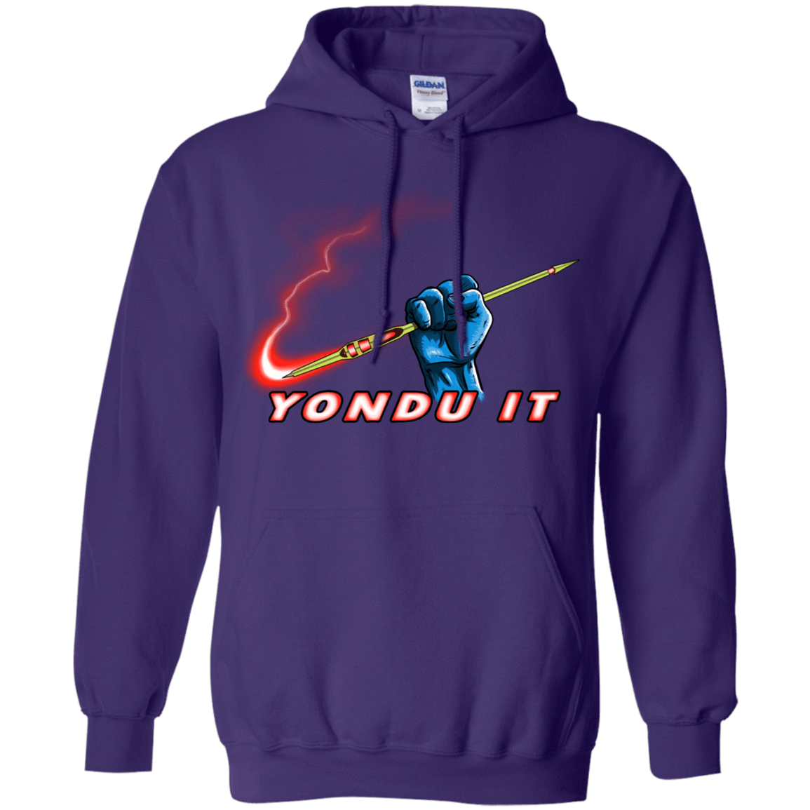 Sweatshirts Purple / S Yondu It Pullover Hoodie