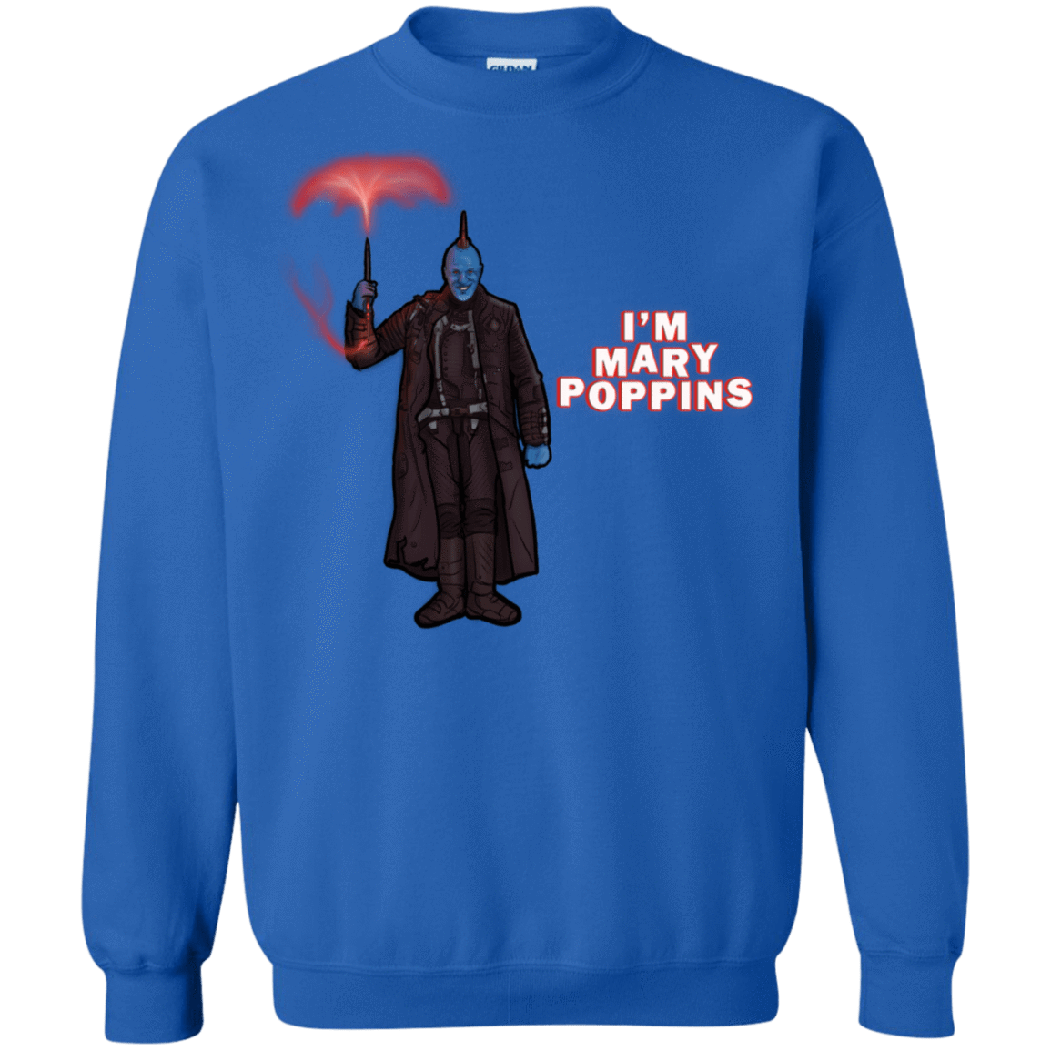 Sweatshirts Royal / S Yondu Poppins Crewneck Sweatshirt