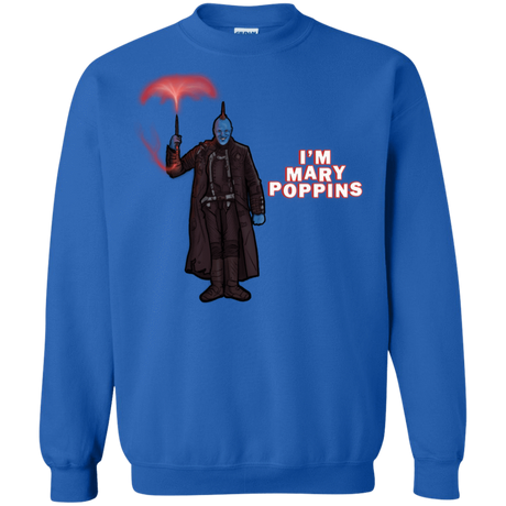 Sweatshirts Royal / S Yondu Poppins Crewneck Sweatshirt