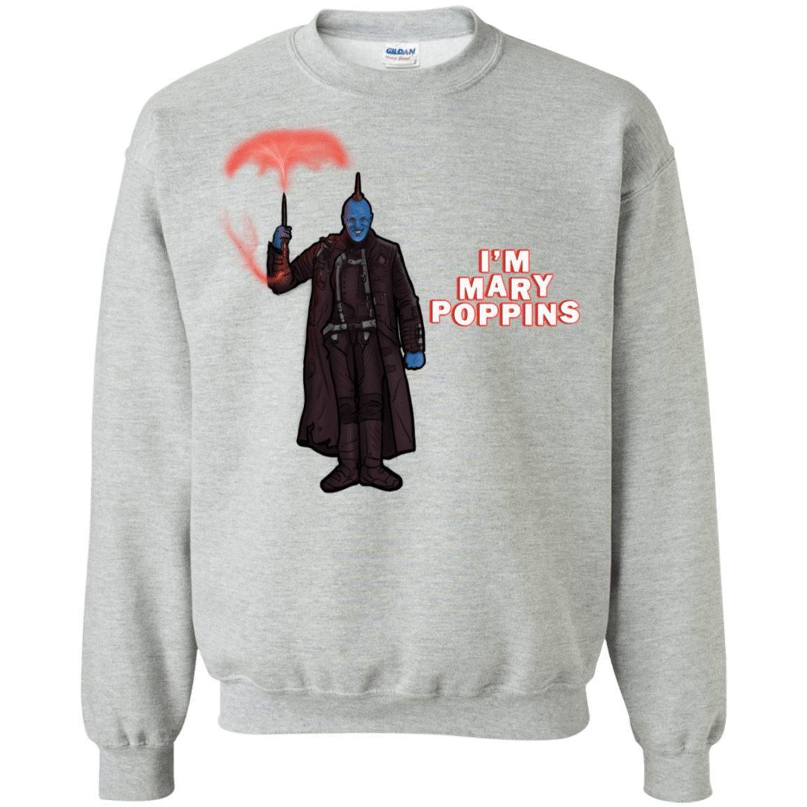 Sweatshirts Sport Grey / S Yondu Poppins Crewneck Sweatshirt