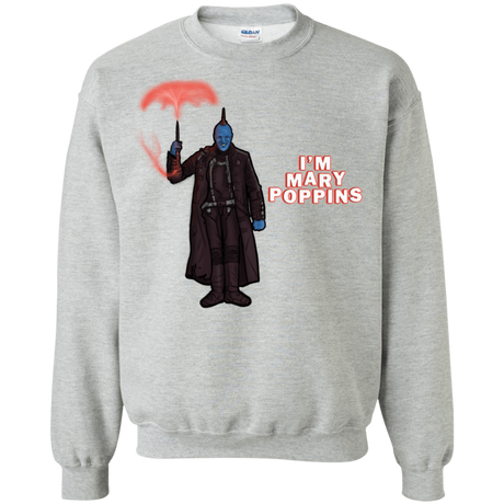 Sweatshirts Sport Grey / S Yondu Poppins Crewneck Sweatshirt