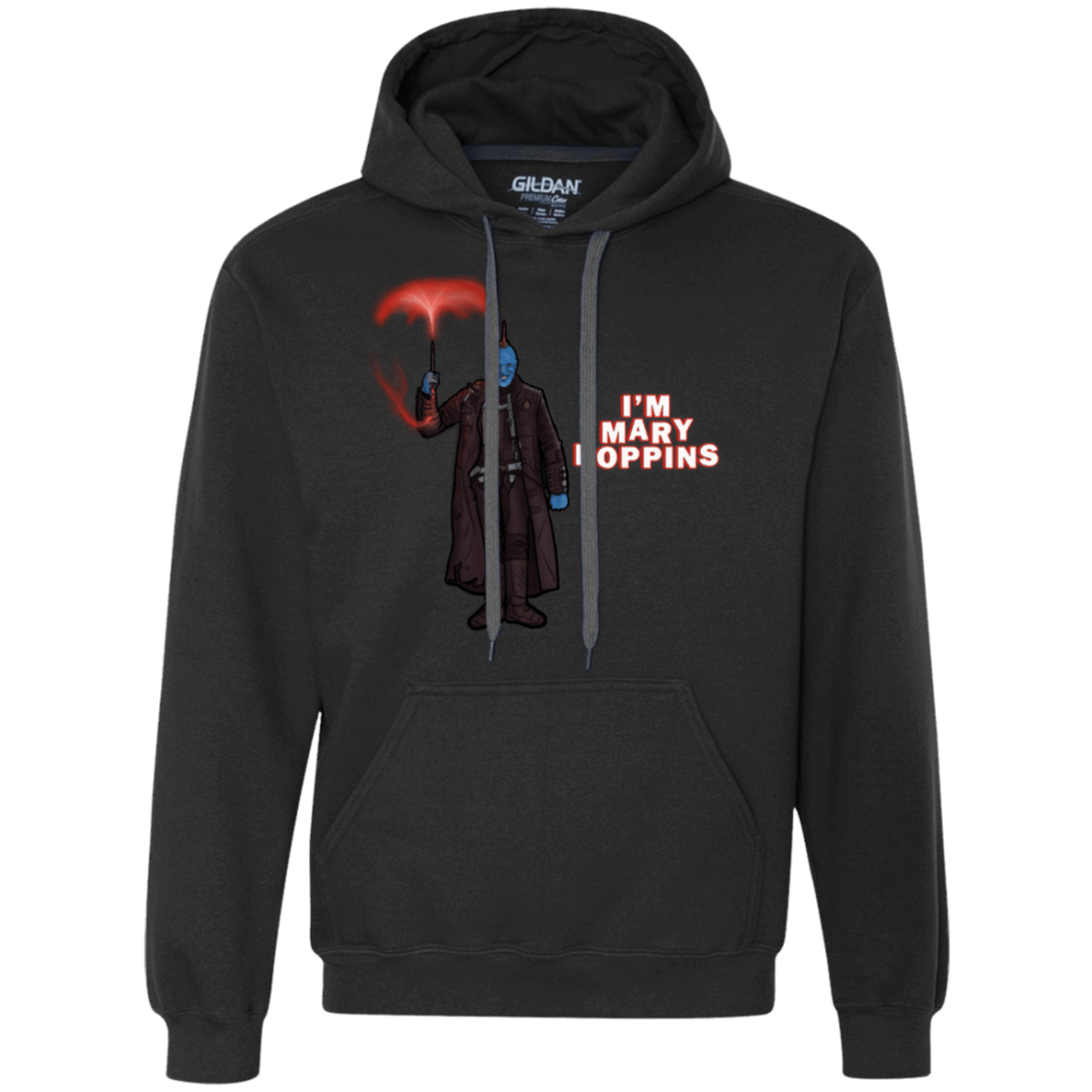 Sweatshirts Black / S Yondu Poppins Premium Fleece Hoodie