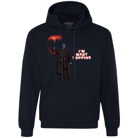 Sweatshirts Navy / S Yondu Poppins Premium Fleece Hoodie