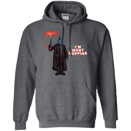 Sweatshirts Dark Heather / S Yondu Poppins Pullover Hoodie