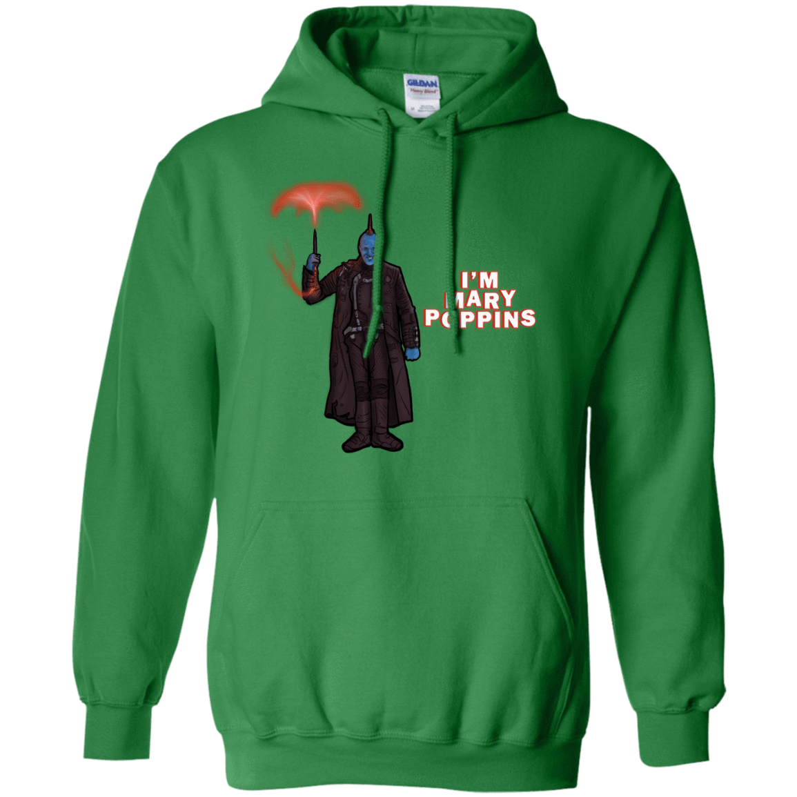 Sweatshirts Irish Green / S Yondu Poppins Pullover Hoodie