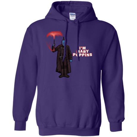 Sweatshirts Purple / S Yondu Poppins Pullover Hoodie