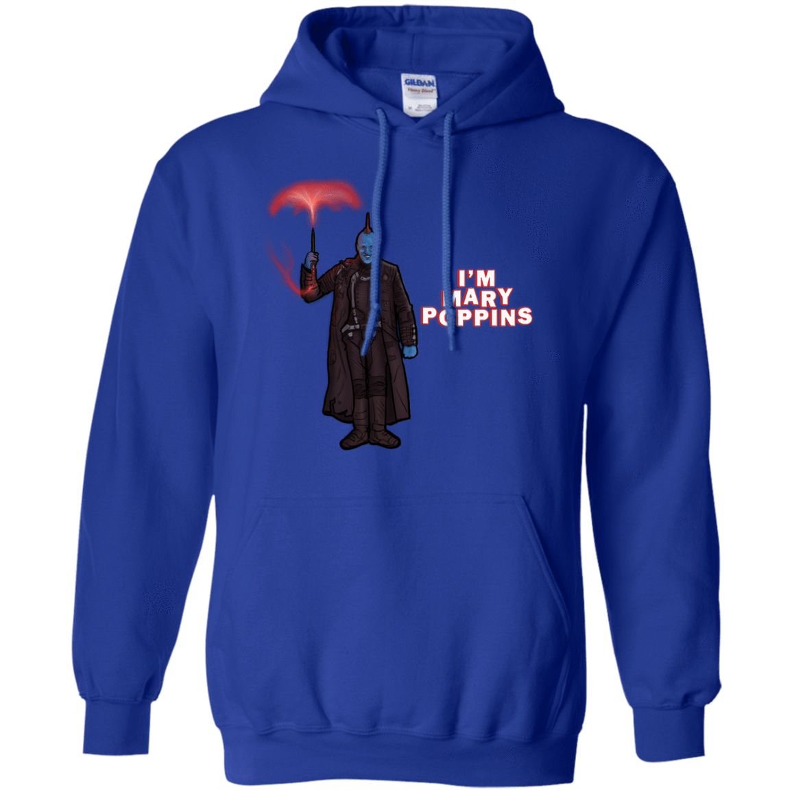 Sweatshirts Royal / S Yondu Poppins Pullover Hoodie