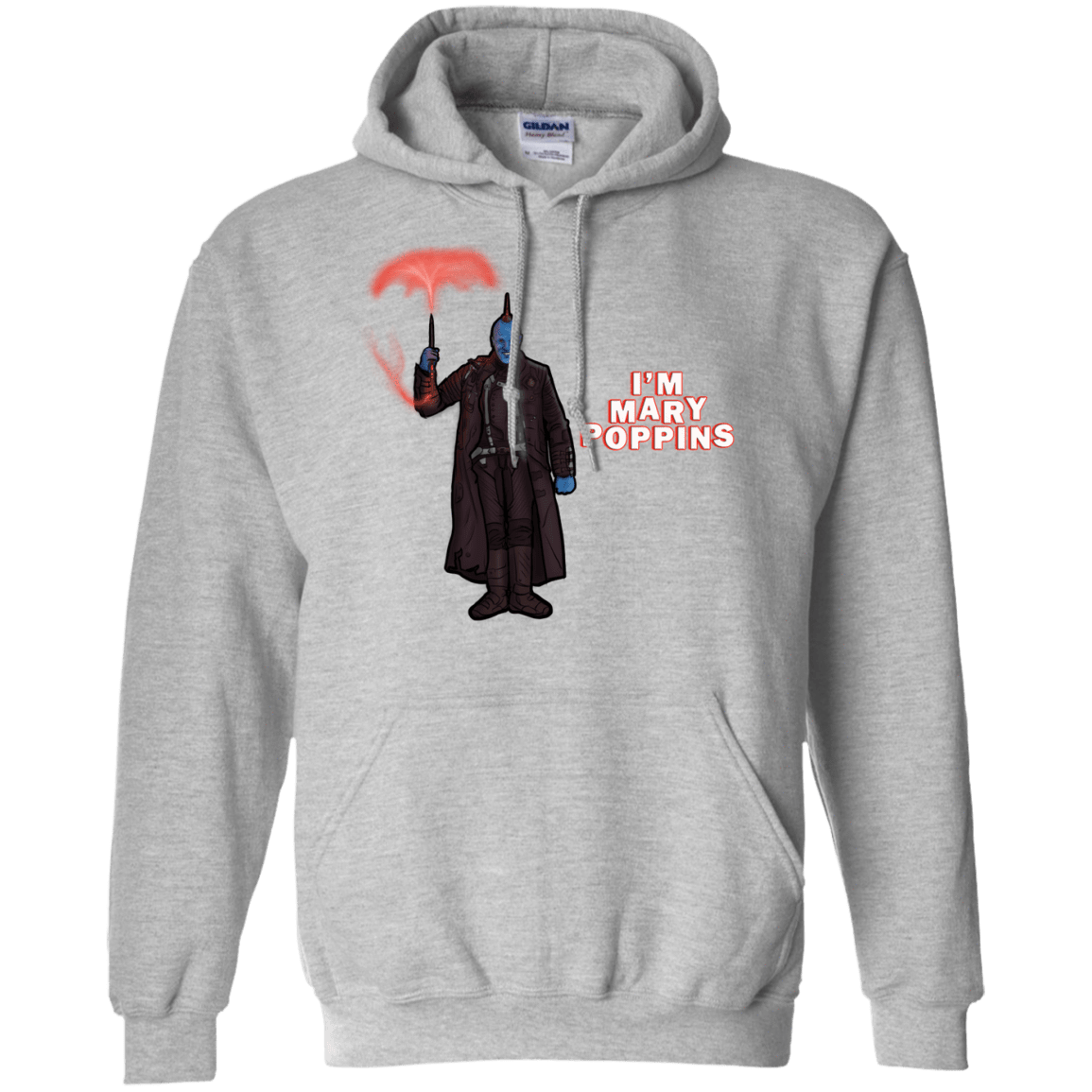 Sweatshirts Sport Grey / S Yondu Poppins Pullover Hoodie