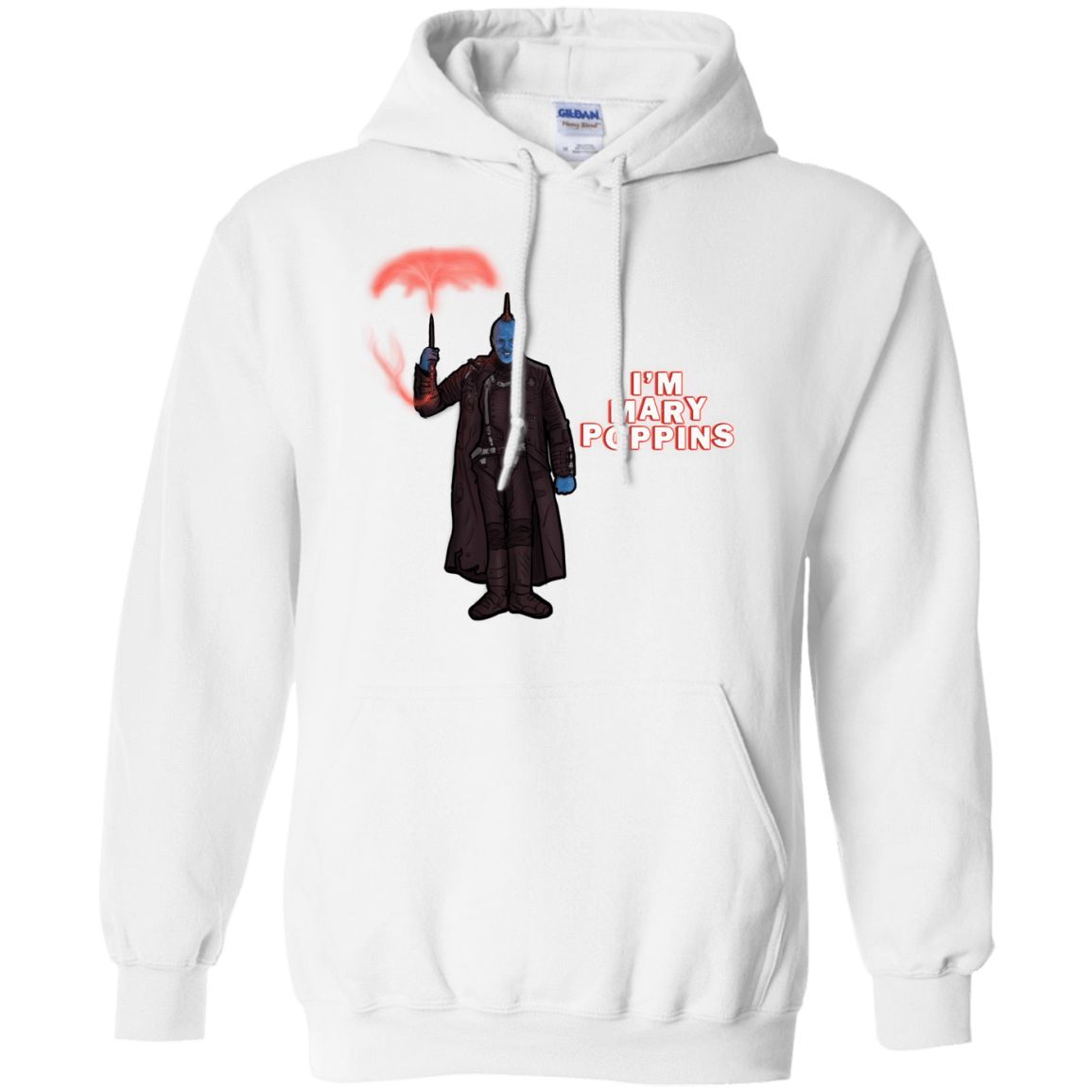 Sweatshirts White / S Yondu Poppins Pullover Hoodie