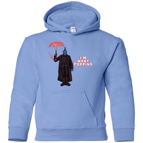 Sweatshirts Carolina Blue / YS Yondu Poppins Youth Hoodie