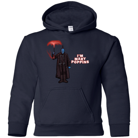 Sweatshirts Navy / YS Yondu Poppins Youth Hoodie