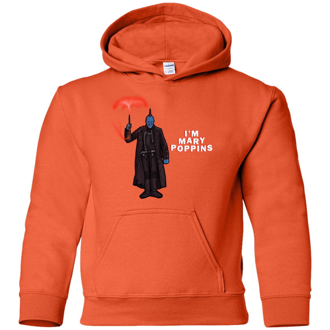 Sweatshirts Orange / YS Yondu Poppins Youth Hoodie