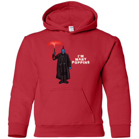 Sweatshirts Red / YS Yondu Poppins Youth Hoodie